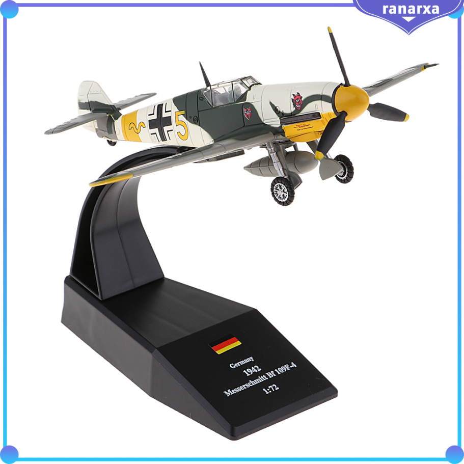 AIRCRAFT MODEL Mô Hình Máy Bay Đồ Chơi Bf-109 / Me-109 Piston Tỉ Lệ 1 / 72