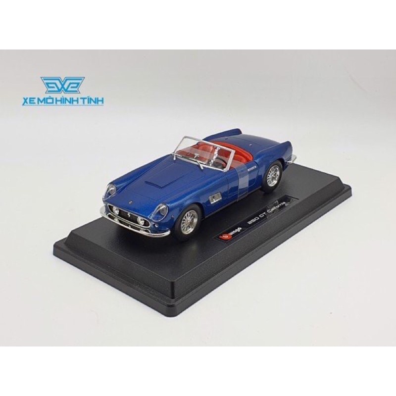 Xe Mô Hình Ferrari California GT250 1:24 Bburago (XANH)