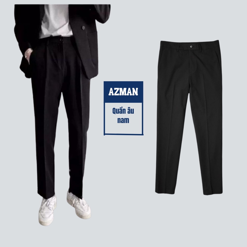 Mua Quần âu tây nam AZMAN cao cấp kiểu dáng Hàn Quốc dáng ôm body chống ...