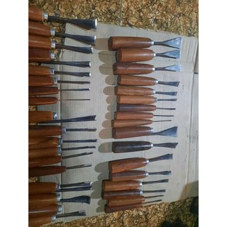 Bộ đục gỗ 35 cây mài sắc đục điêu khắc đục bàn ghế đồ thờ đục chạm khắc