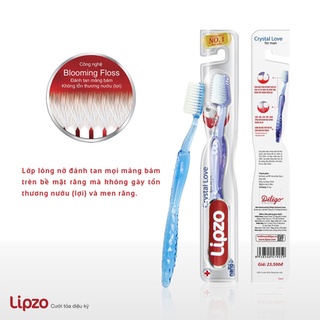 Bàn chải Lipzo Crystal Love for girl