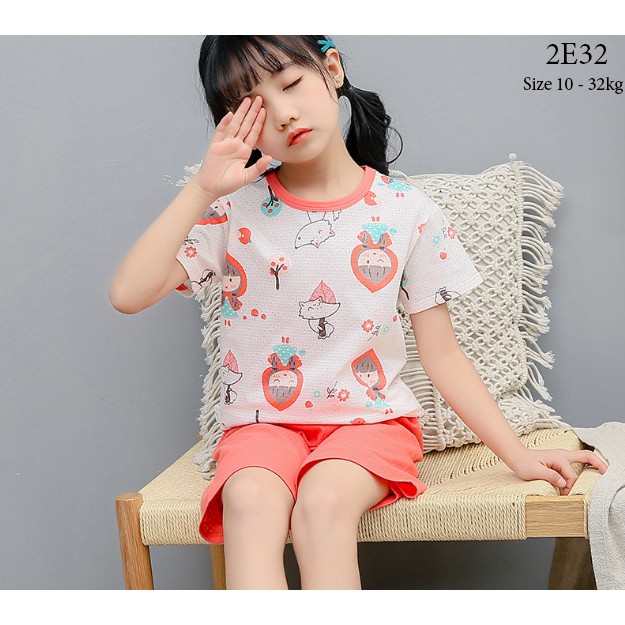 Set bộ quần áo cộc tay cho bé trai bé gái (từ 1 - 8 tuổi) VEMZKIDS 6 mẫu hè