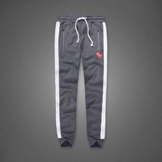 quần nỉ da cá - quần jogger ABERCROMBIE