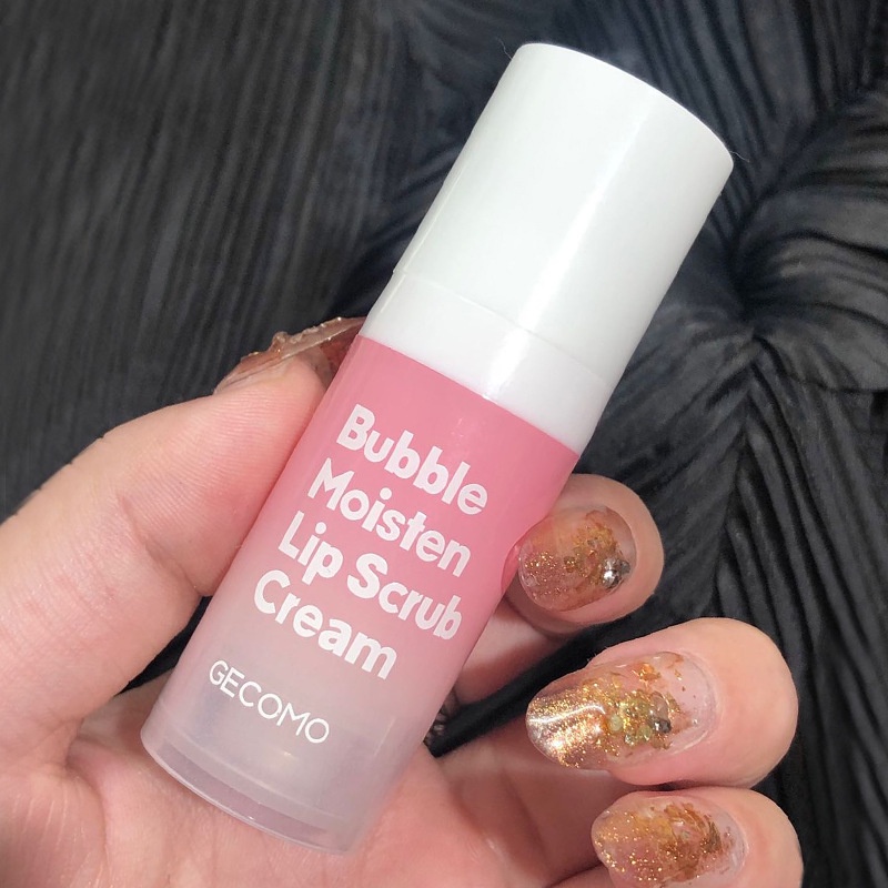 Kem tẩy da chết môi sủi bọt Gecomo Bubble Moisten Lip Scrub Cream 12g
