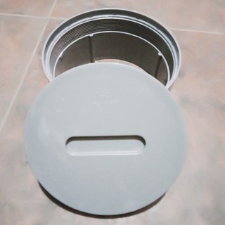 Bịt xả thông tắc PVC phi 125, 140,160