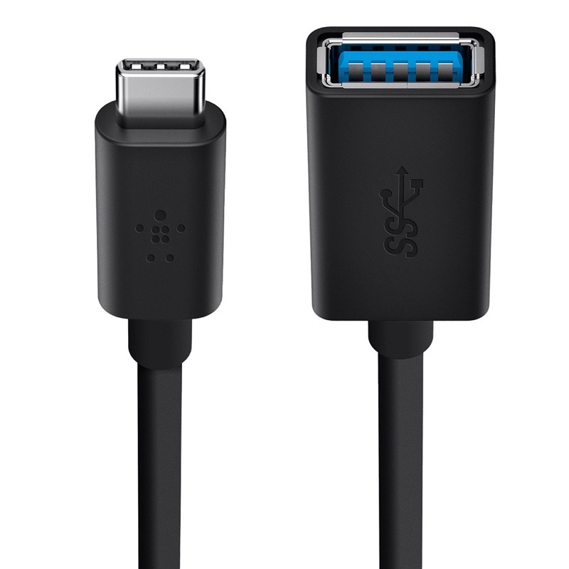 Cáp Chuyển-Đầu Chuyển OTG Belkin Type C to USB 3.0 5Gbps