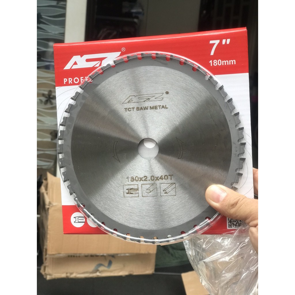 LƯỠI CẮT SẮT HỢP KIM 180MM- ACZ