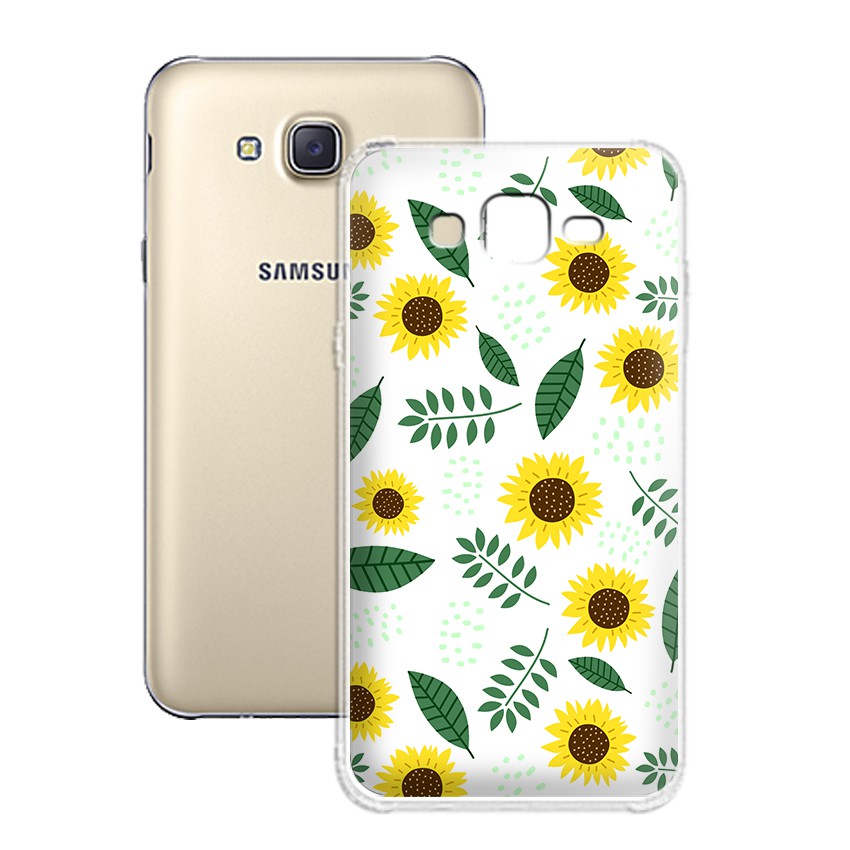 [FREESHIP ĐƠN 50K] Ốp lưng Samsung Galaxy J7 2015 in hình hoa cỏ mùa hè độc đáo - 01051 Silicone Dẻo