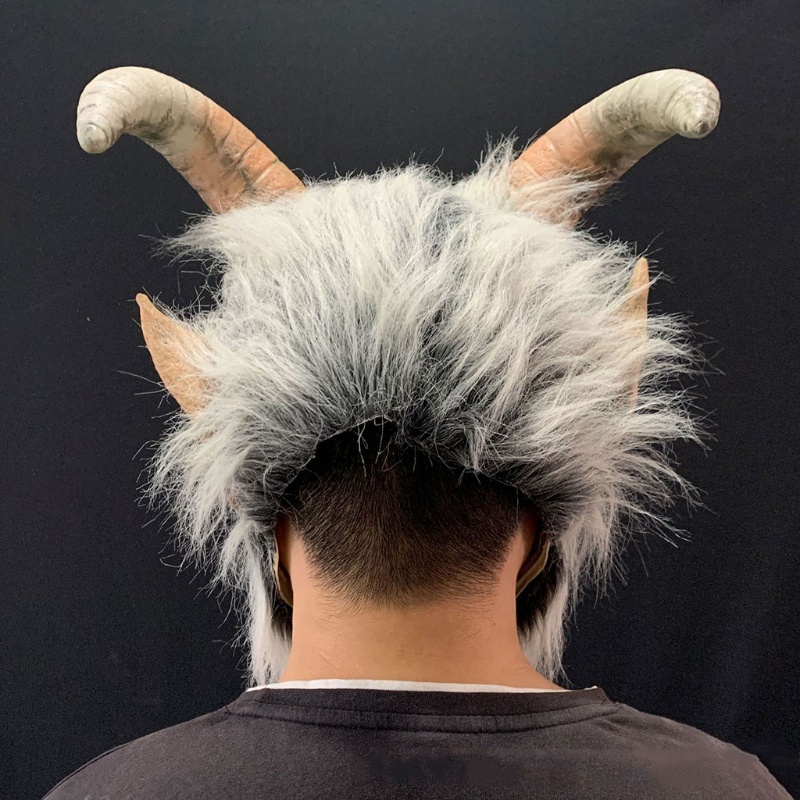Mặt Nạ Hóa Trang Halloween Hình Sừng Quỷ Độc Đáo
