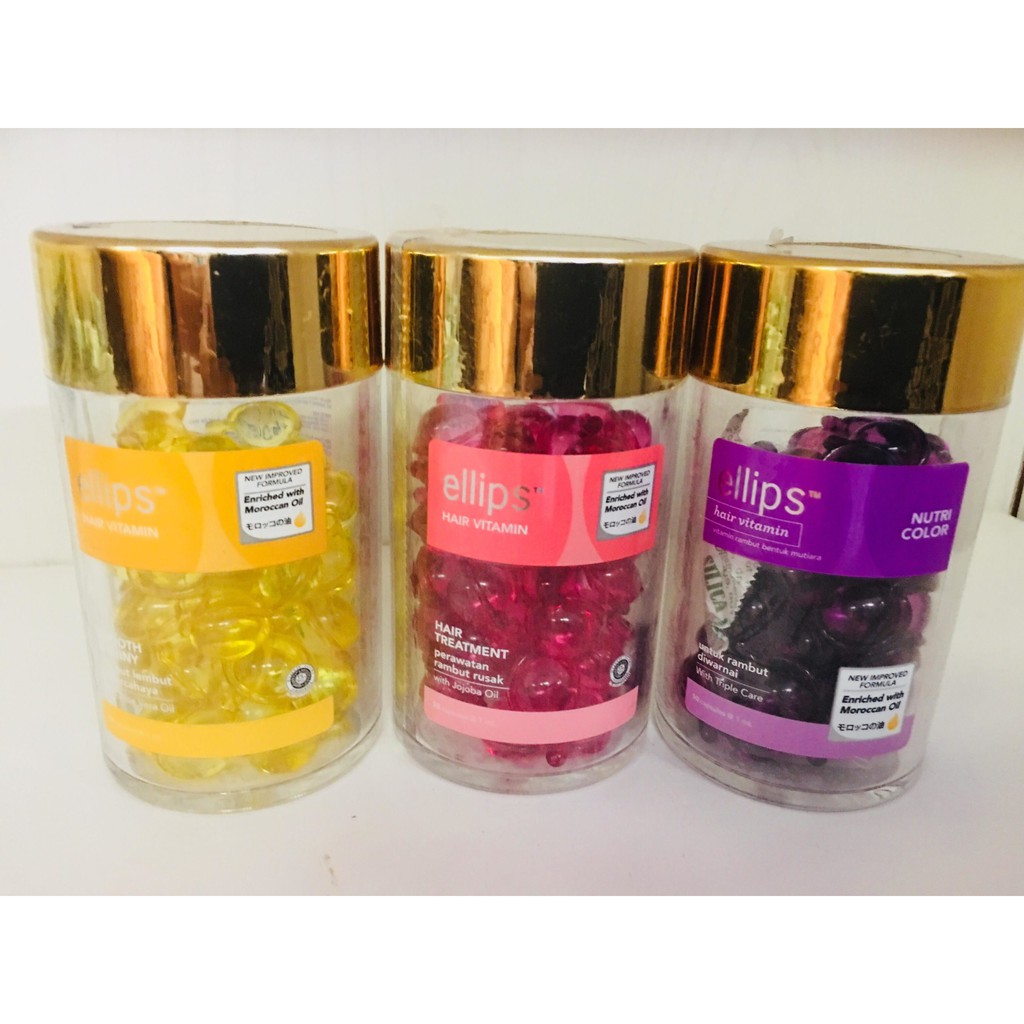 Viên Serum Vitamin Dưỡng Tóc Ellips ( 50 Viên/ Hộp) | BigBuy360 - bigbuy360.vn