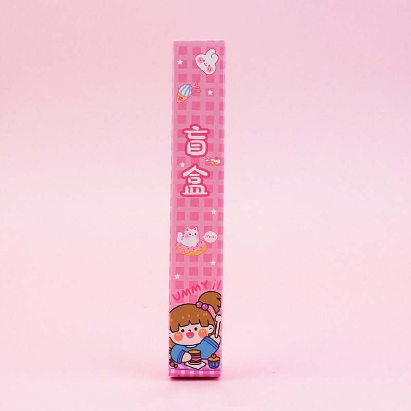 Bút bi gel nước học sinh kèm 2 ngòi 0.5mm và 1 sticker cute dễ thương LIZAMO BB39