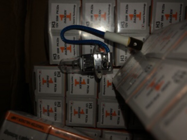 Sản phẩm gia đình làm: bongden| bóng h3 ĐAI KÊN 12v 24v 1 quả