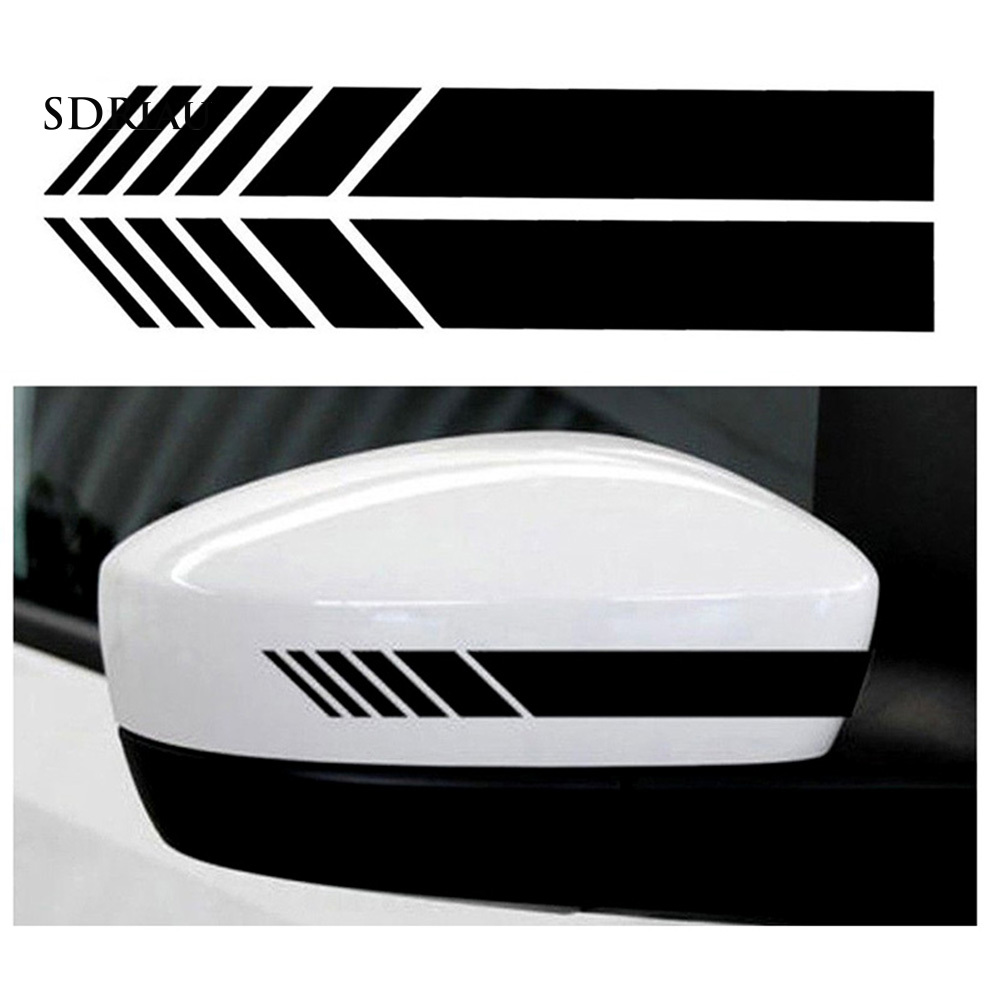 Miếng dán phản quang trang trí kính chiếu hậu xe hơi Mercedes Benz tiện lợi