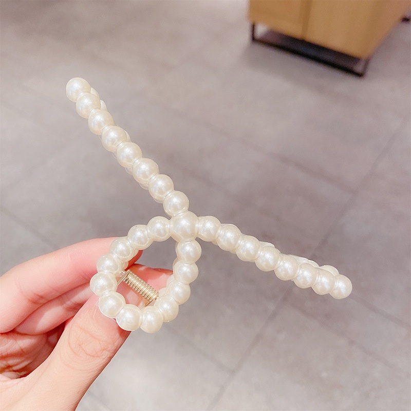 Kẹp Tóc Seagloca Dáng Vuông Chất Liệu Acrylic Phong Cách Retro Đơn Giản
