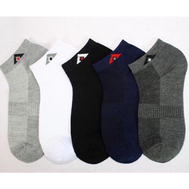 Tất chống hôi chân, vải cotton, cổ ngắn.