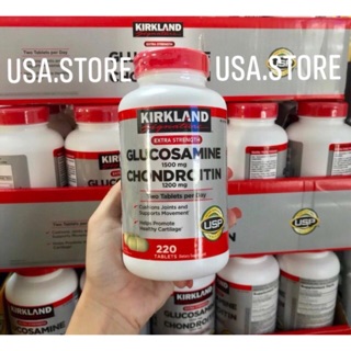 Viên uống bổ khớp Kirkland Glucosamine 1500mg & Chondroitin 1200mg 220 viên