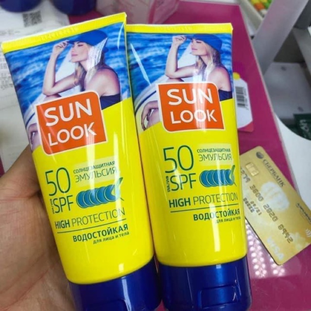 Kem chống nắng SUNLOOK SPF-50 hàng Nga