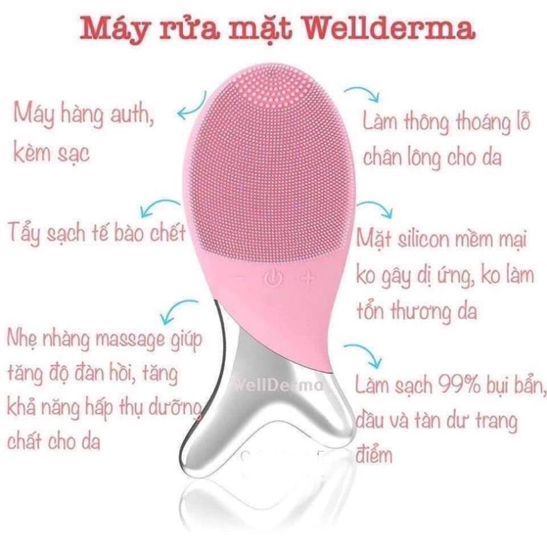 Máy rửa mặt con cá Wellderma - Hàng chính hãng Hàn Quốc