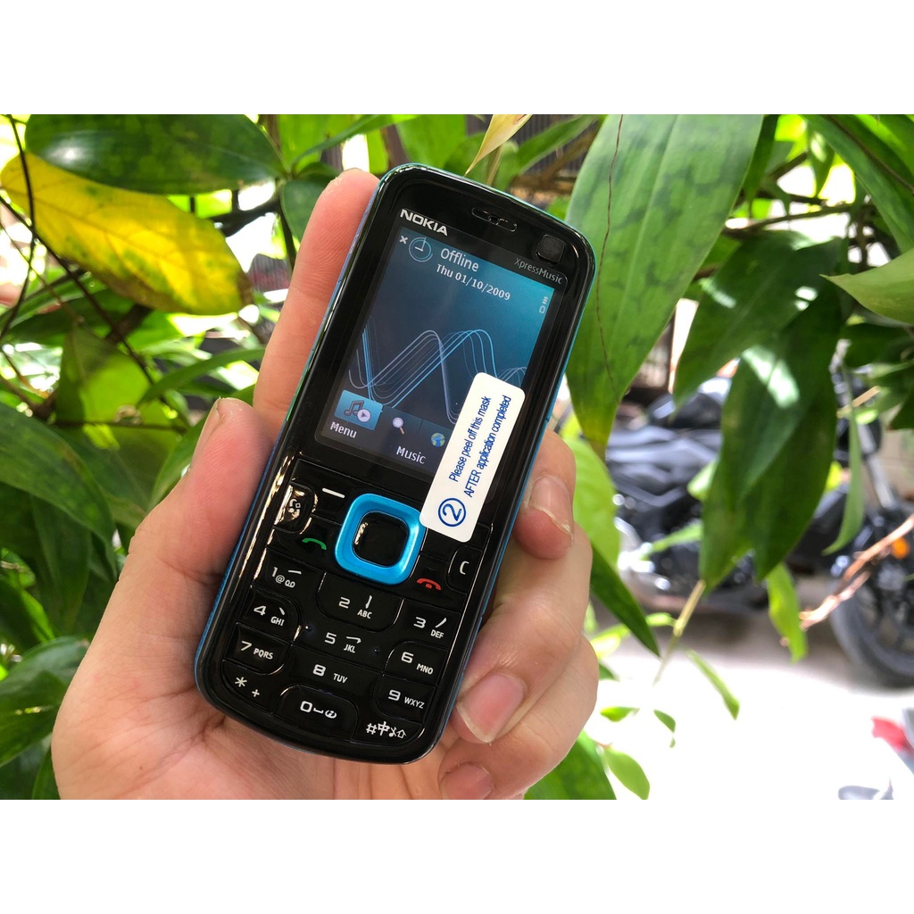 Điện thoại Nokia 5320 XpressMusic chính hãng màu xanh