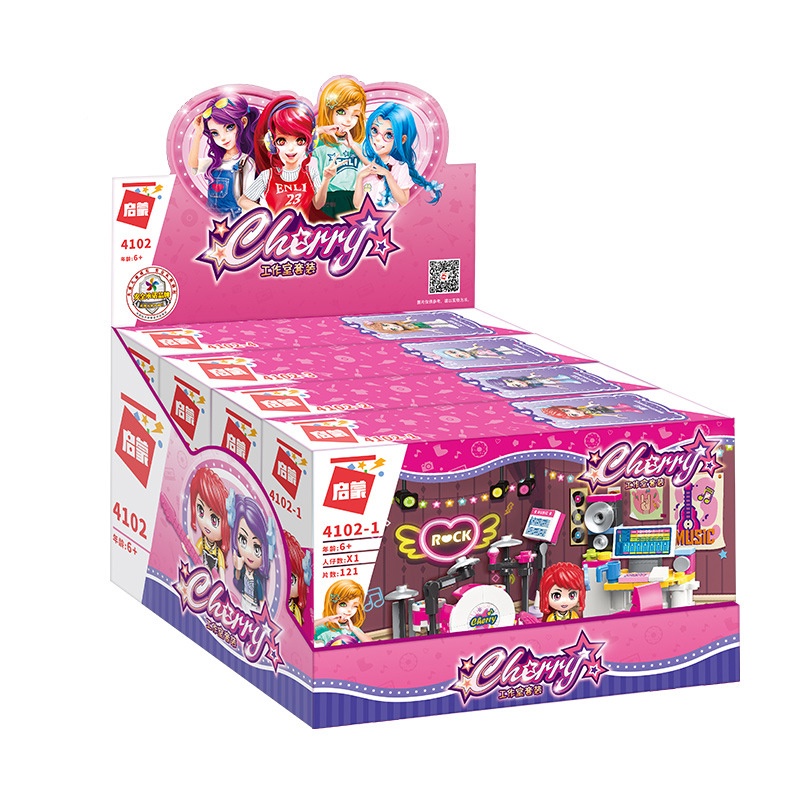 Đồ Chơi Lắp Ráp Mô Hình Tinh Tế - Mô Hình Khu Giải Trí Giành Cho Bé