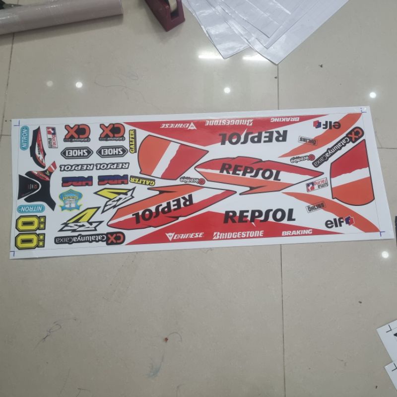 Tem xe mio fino classico repsol cam đen