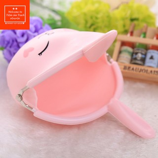 Ví silicon hình biểu cảm đáng yêu