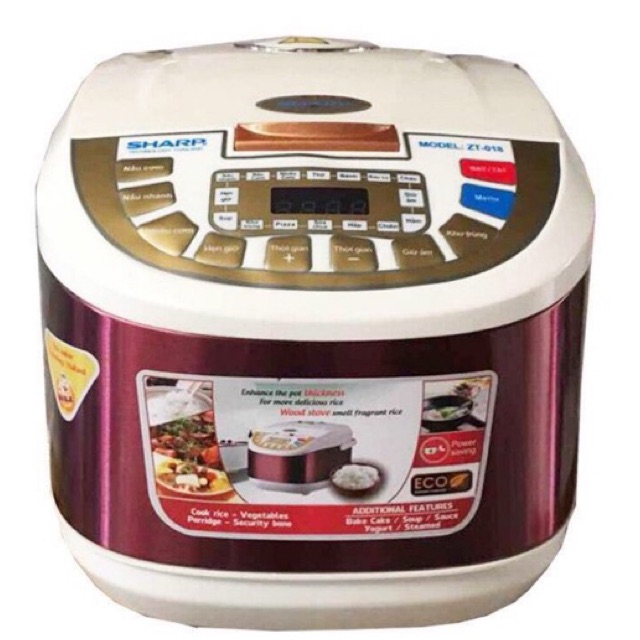 Nồi Cơm Điện Tử Sharp ZT-018 BH 12 Tháng