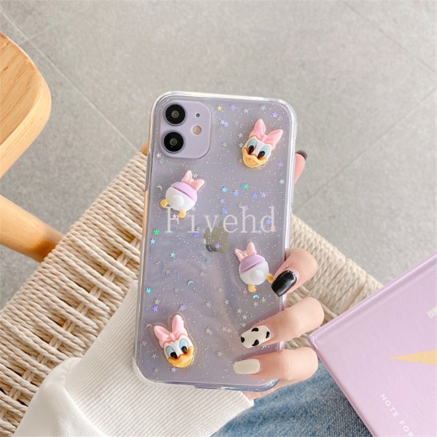 Ốp Điện Thoại Vịt Donald Đáng Yêu Cho Samsung S20 S10 S9 S8 Plus Note 20ultra 20 10 Plus Note 9 10 Pro | BigBuy360 - bigbuy360.vn