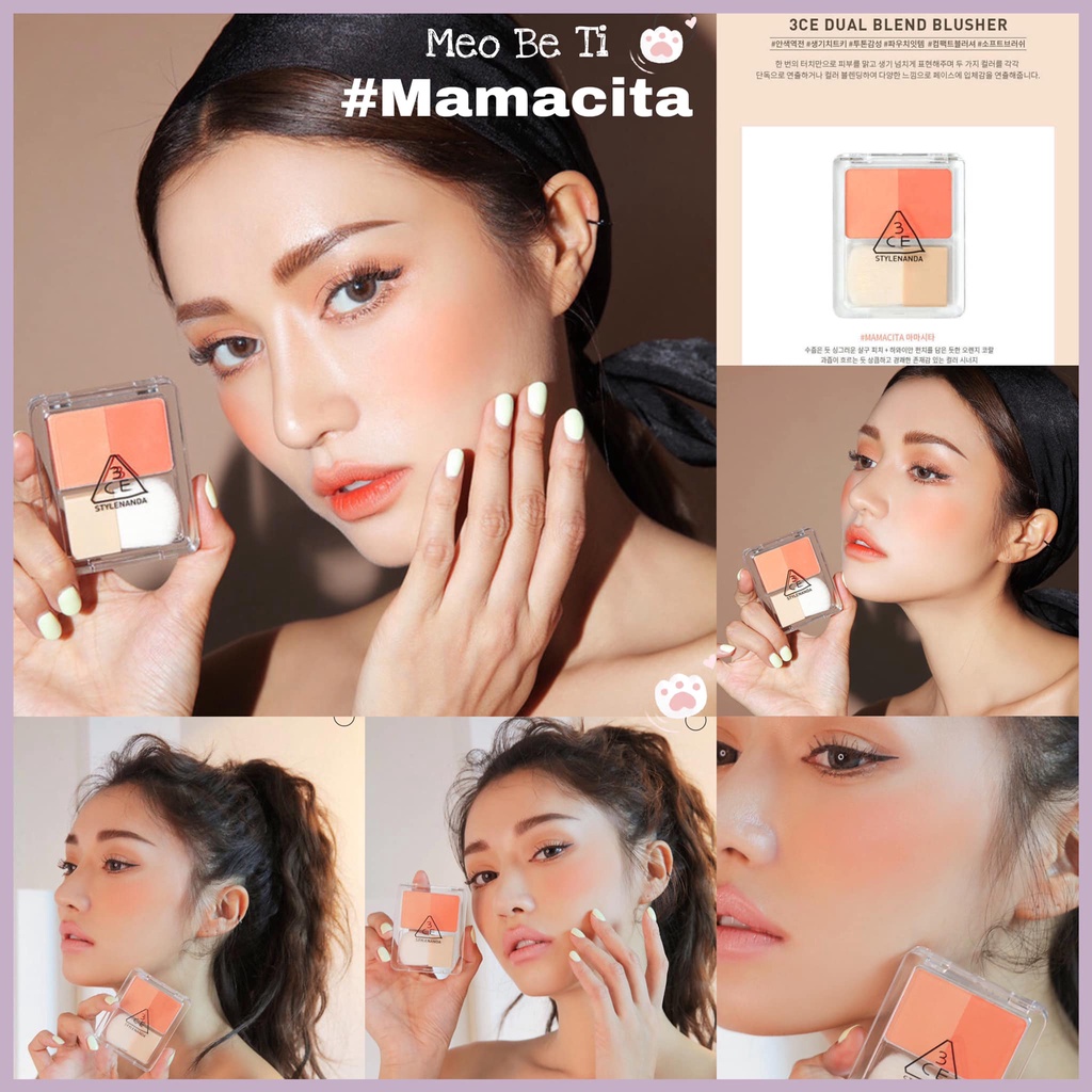 Phấn má 3ce Dual Blend Blusher | BigBuy360 - bigbuy360.vn