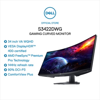  Màn Hình Cong Gaming Dell S3422DWG 34" WQHD VA 144Hz 1ms AMD Free-SyncTM HDMI DP 