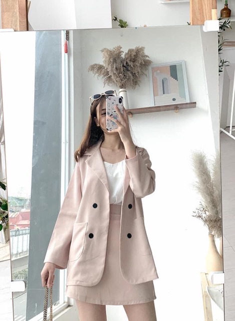 [Có Clip] ÁO BLAZER TRƠN 4 MÀU CHÂT ĐẸP | BigBuy360 - bigbuy360.vn