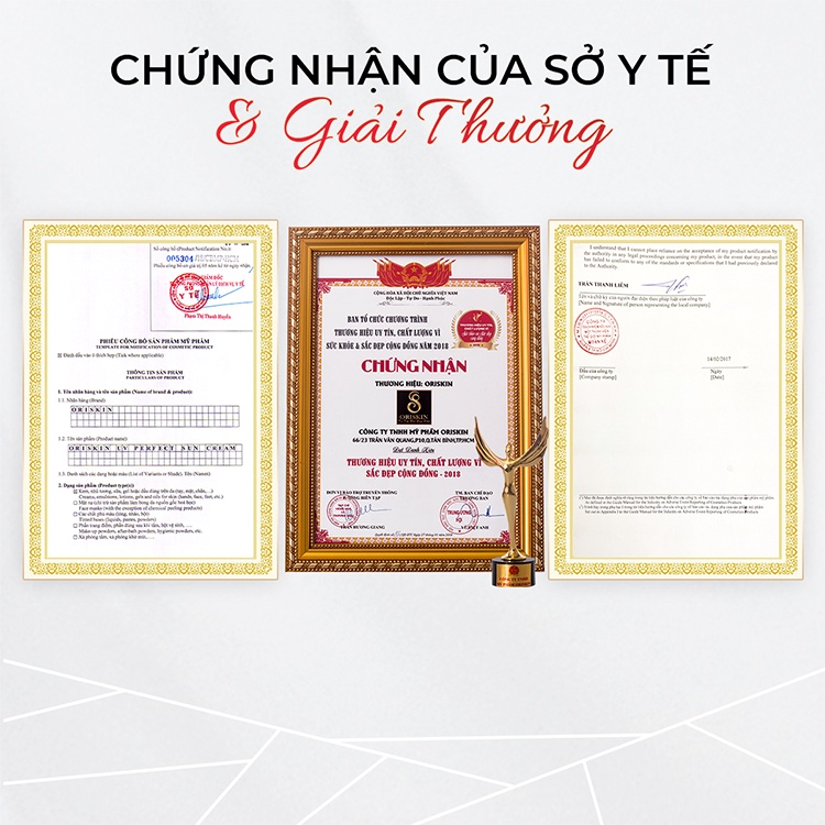 Kem Chống Nắng Cho Da Khô Oriskin UV Perfect Sun Cream, Nâng Tone Da, Dùng Cho Cả Da Dầu Mụn, Nhạy Cảm.