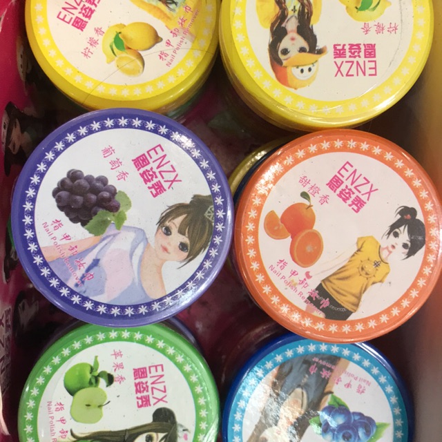 Miếng Lau Sơn Móng/ Asiton Thấm Sẵn Vào Giấy 32 Miếng