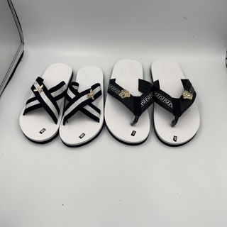 Dép cặp đế trắng kẹp nam chéo nữ ( sandal đồng nai )