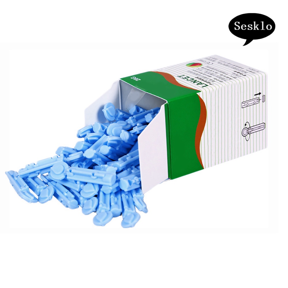 [SK] 50 Kim Sưu Tập Máu Vô Trùng 28g Lancets Cho Máy Đo Vạn Năng Glucose