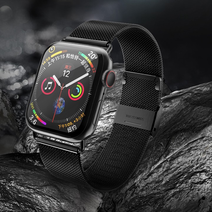 [Mã ELMS05 giảm 5% đơn 300K] Dây Milanese Apple Watch Series 4 / 3 / 2 HOCO