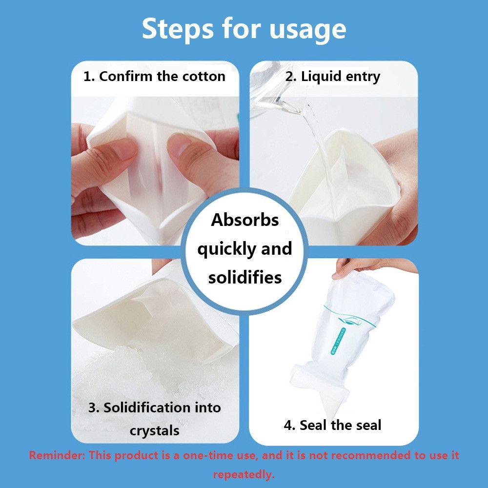 Bộ 4 Dụng Cụ Đi Vệ Sinh Khẩn Cấp SHOUKEY 700ml Chuyên Dụng Cho Xe Hơi