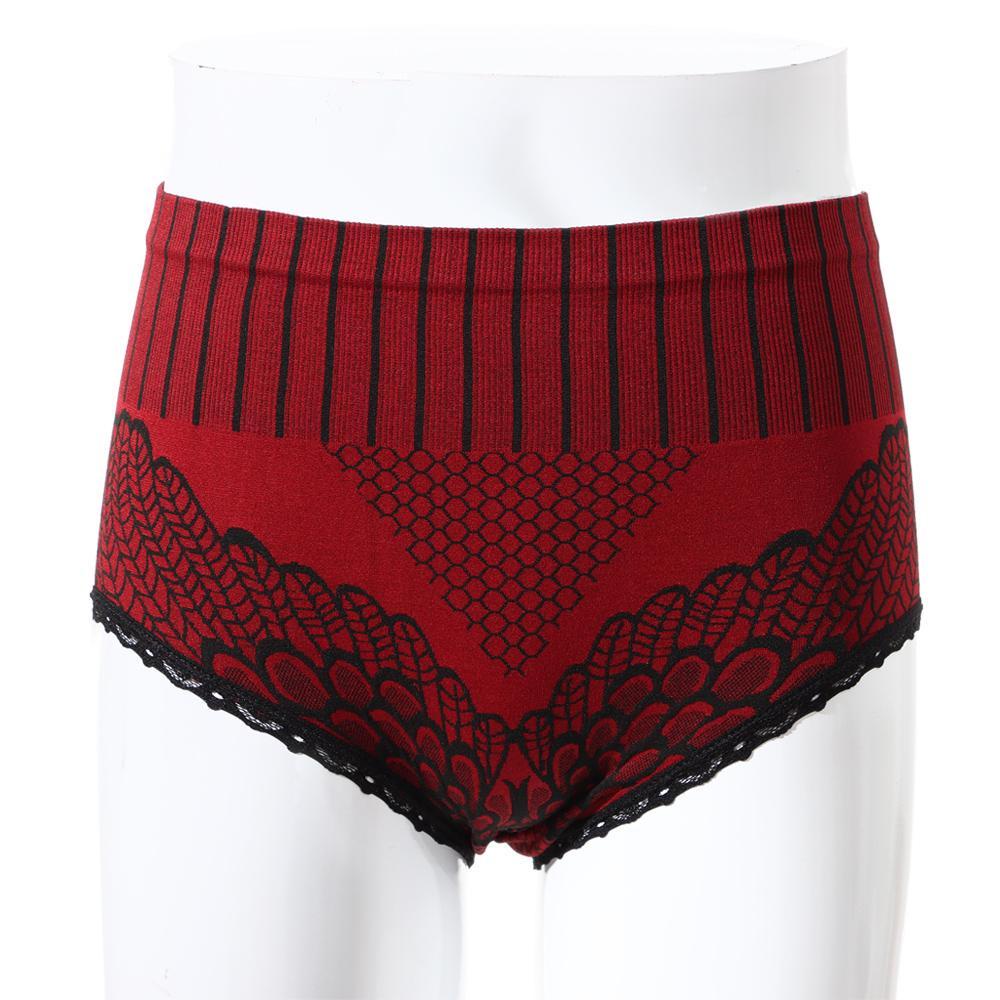 Quần Lót Định Hình Không Đường May Phối Ren Thoáng Khí