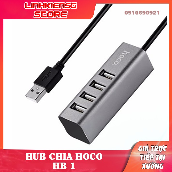 Hub Chia Chuyển Hoco 4 cổng HB 1 giá rẻ