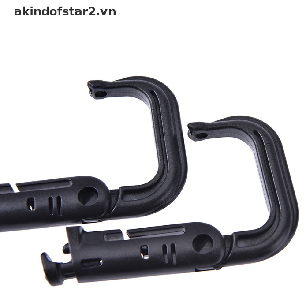 Set 5 Vòng Kẹp Nhựa Hình Chữ d Chuyên Dụng Cho Móc Khóa