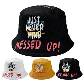 Mới Nón Tai Bèo Họa Tiết graffiti Chất Liệu cotton Thời Trang Hàn Quốc Cho Nam Nữ YFM020