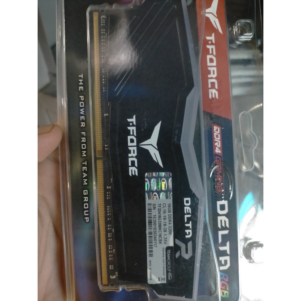 Ram TeamGroup T-Force Delta RGB 16GB DDR4 bus 3200 RẺ NHẤT SHOPEE 20