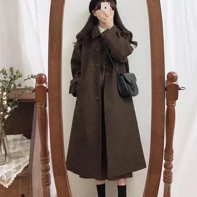 ÁO KHOÁC HÀN QUỐC THU ĐÔNG - MÃ RE435