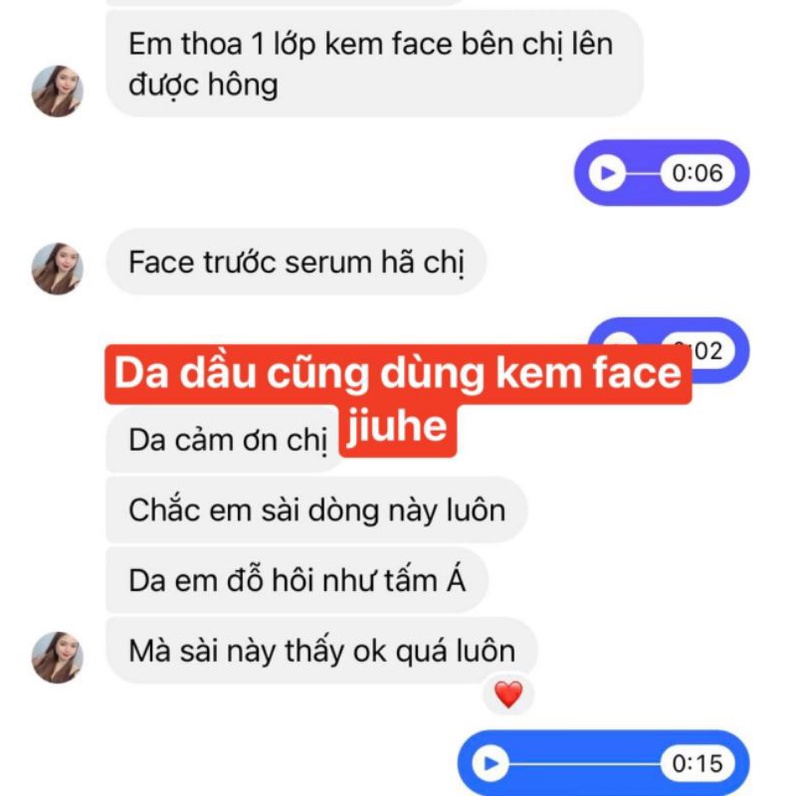 Kem Face Jiuhe Thanh Tô Chính Hãng
