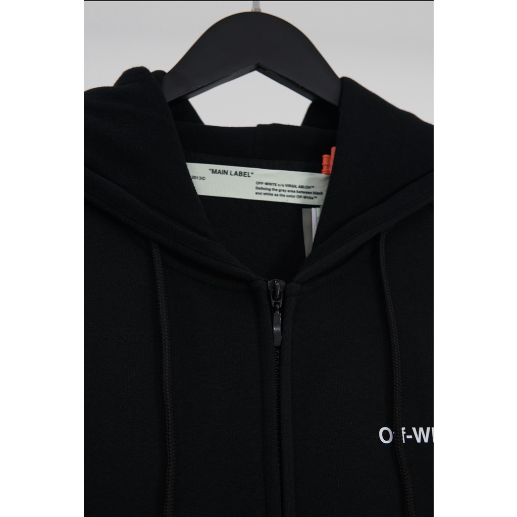 Áo Hoodie Zip Off White Caravaggio Hot Trend - Hàng Siêu Cấp chuẩn Hãng