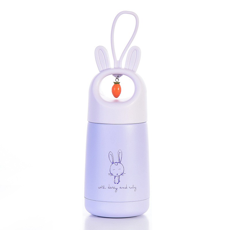Bình giữ nhiệt thú dễ thương dung tích 330ml quà tặng sáng tạo