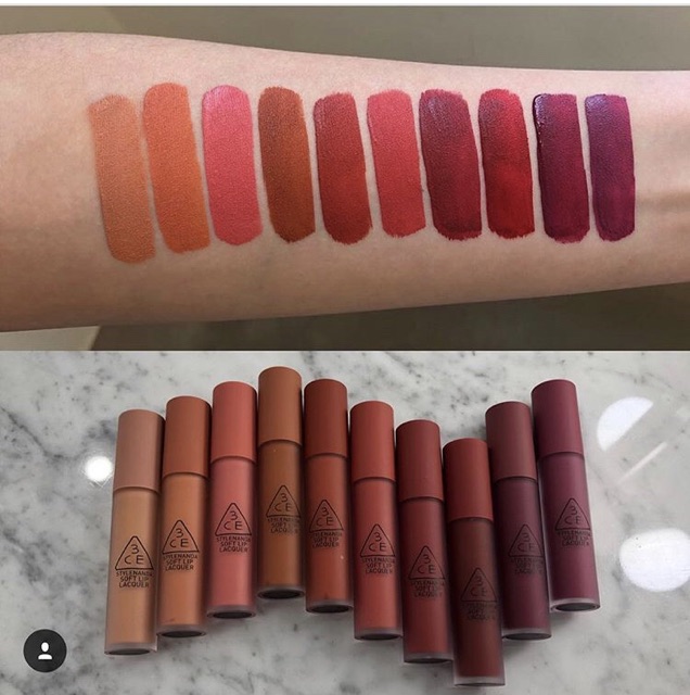 SON KEM LÌ 3CE SOFT LIP LACQUER | BigBuy360 - bigbuy360.vn