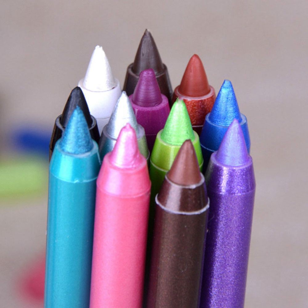Set 2 Bút Kẻ Mắt Lâu Trôi Không Thấm Nước Sắc Tố Cao