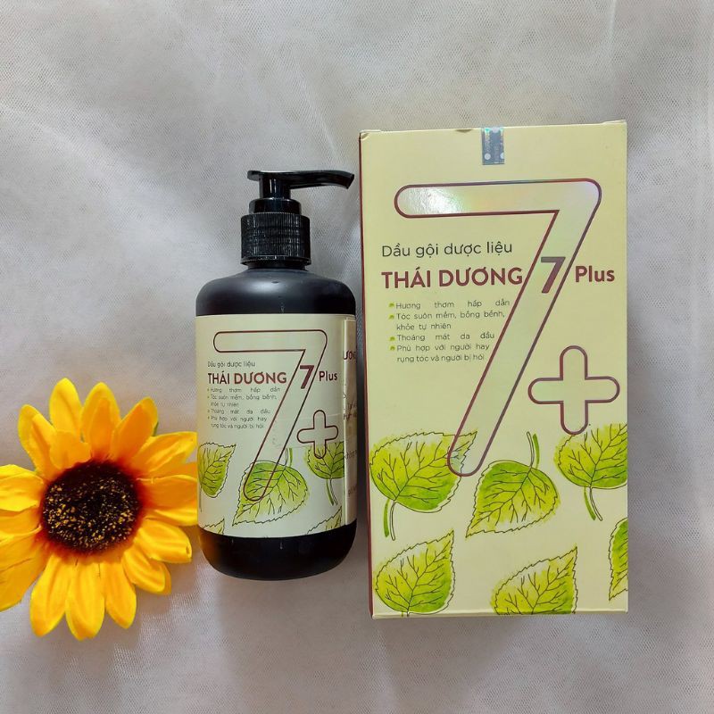 Dầu gội dược liệu Thái Dương 7 Plus giúp tóc suôn mềm, khỏe tự nhiên