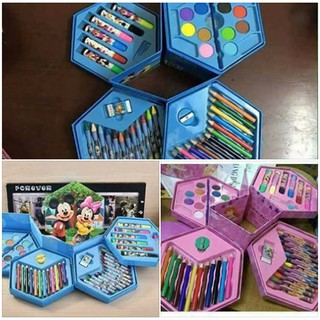Hộp màu 4 tầng cho bé